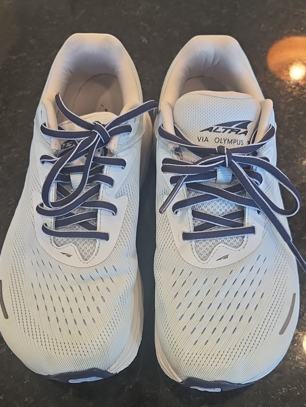 Altra Via Olympus 2 Women's Running Shoes - Light Blue and Black